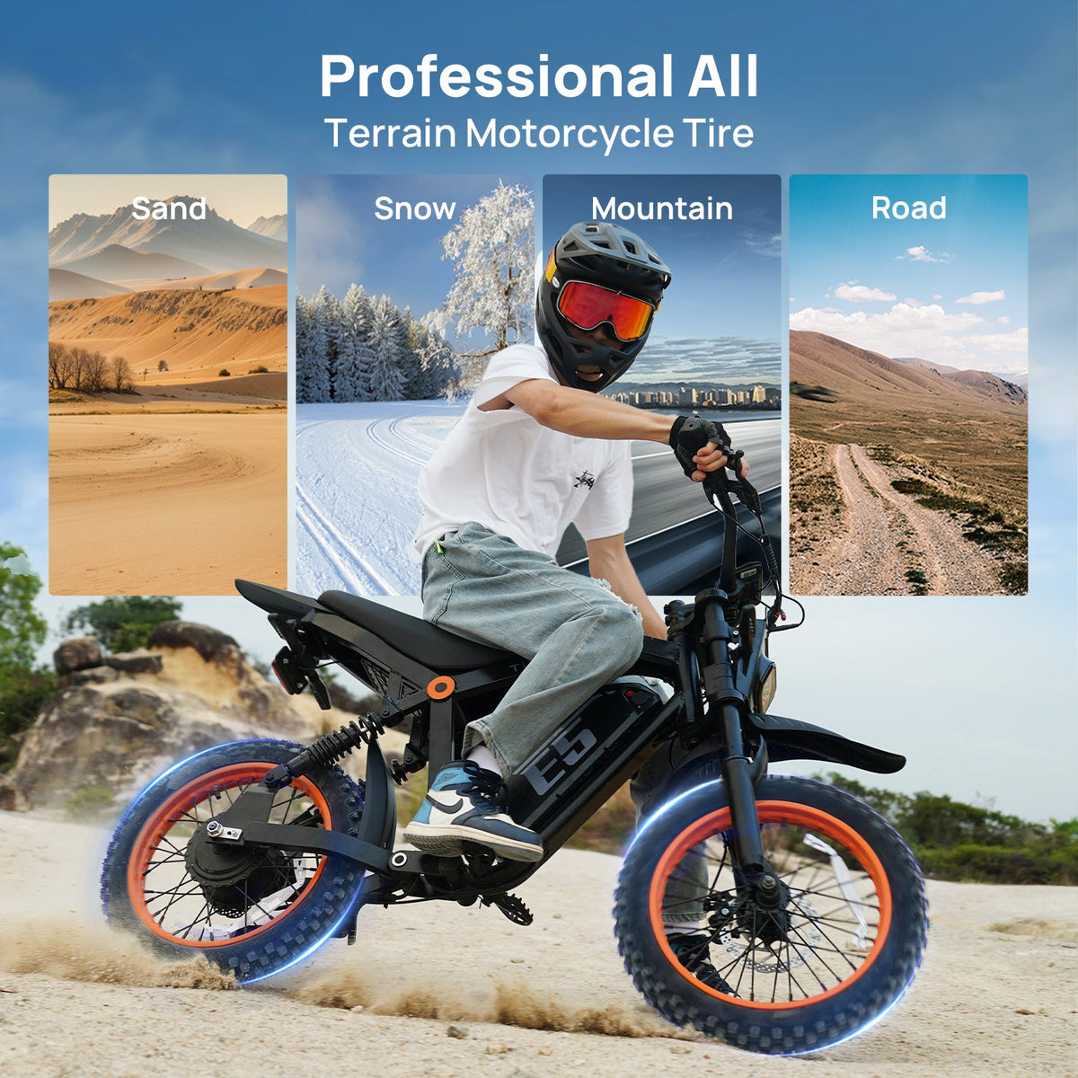 Tietie E5 Electric Dirt Bike — product view 9