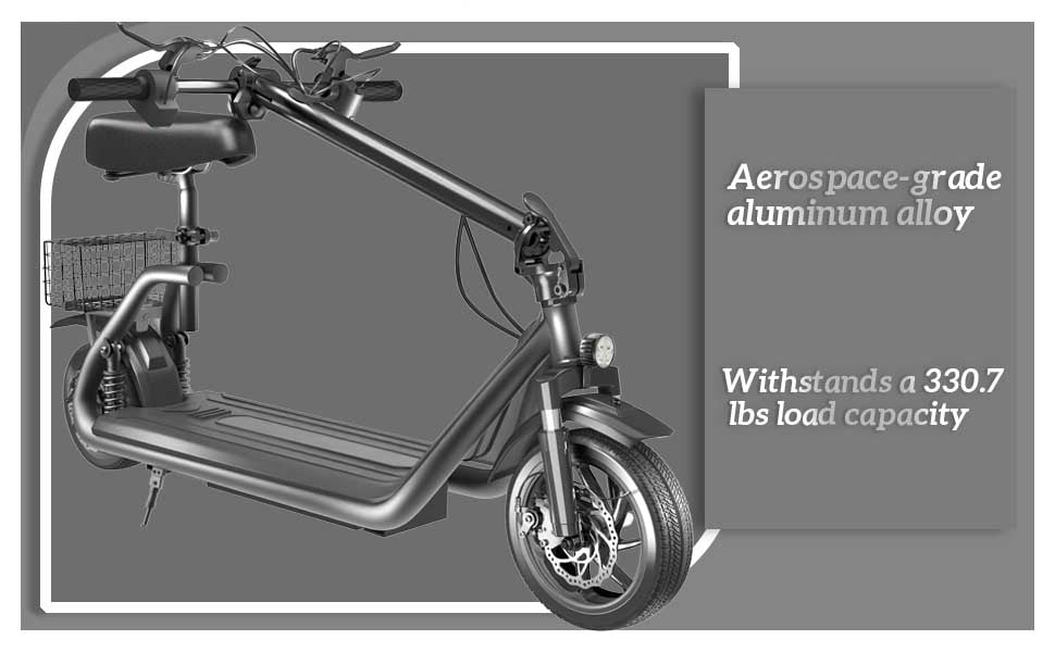 TOOINS M2 Electric Scooter with Seat