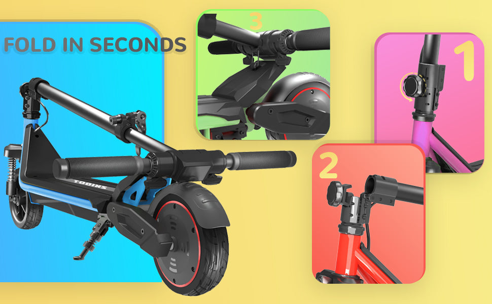 TOOINS S1 Electric Scooter for Kids (6–12)
