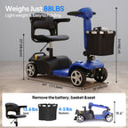 Tietie X02 Mobility Scooter — product view 3