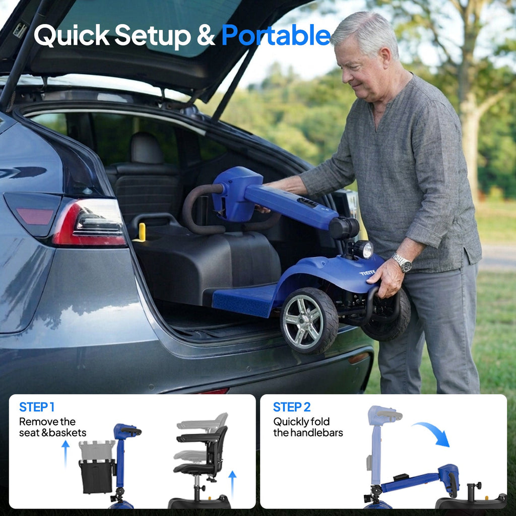 Tietie X02 Mobility Scooter — product view 7