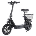 TOOINS M2 electric scooter with seat and rear basket